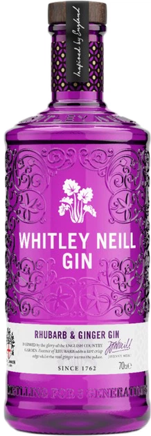 Джин Whitley Neill Rhubarb & Ginger 0.7 л 41.3% (5011166081128_5011166069850)