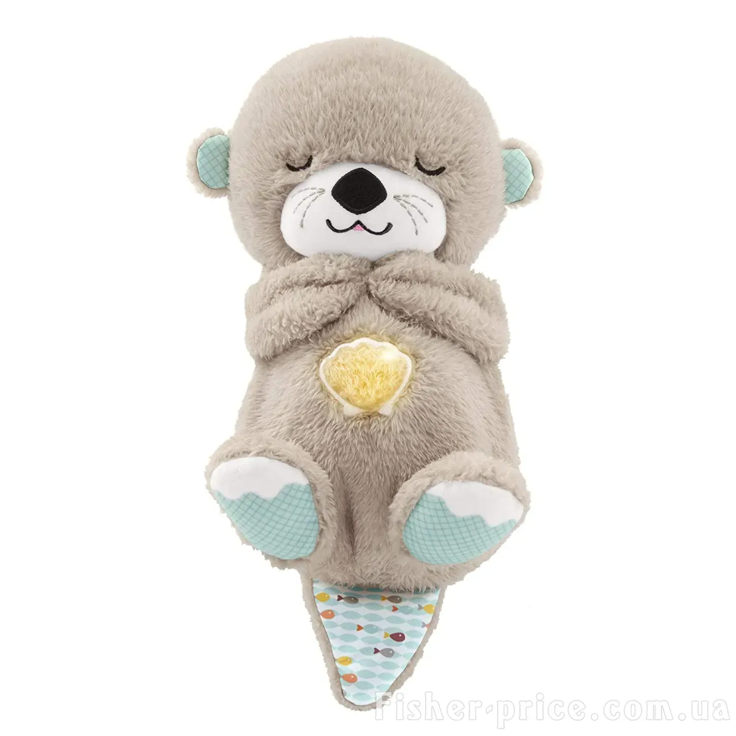 Іграшка для сну Казкові сни видреняти Fisher-Price (видра дихає і сопе як немовля)